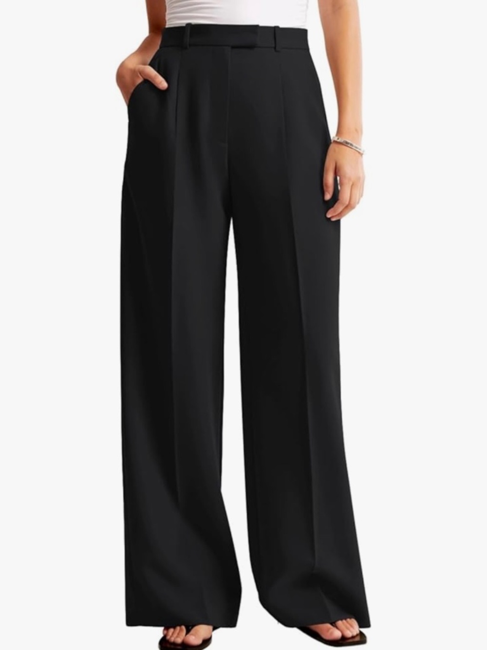 High Waist Wide Leg Pants for Women